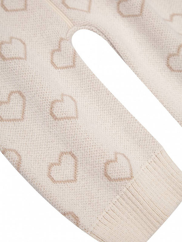 Комбинезон " Сердечки" с капюшоном  фото 4