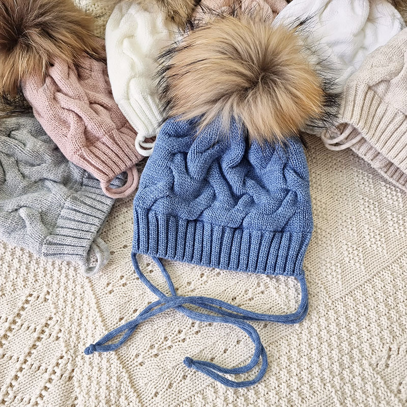 Шапка с помпоном "Остин" фото 2