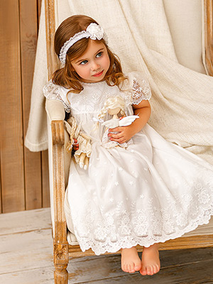 Фото товара "Платье "Анастасия" для Крещения девочки" из магазина ЛиноБамбино