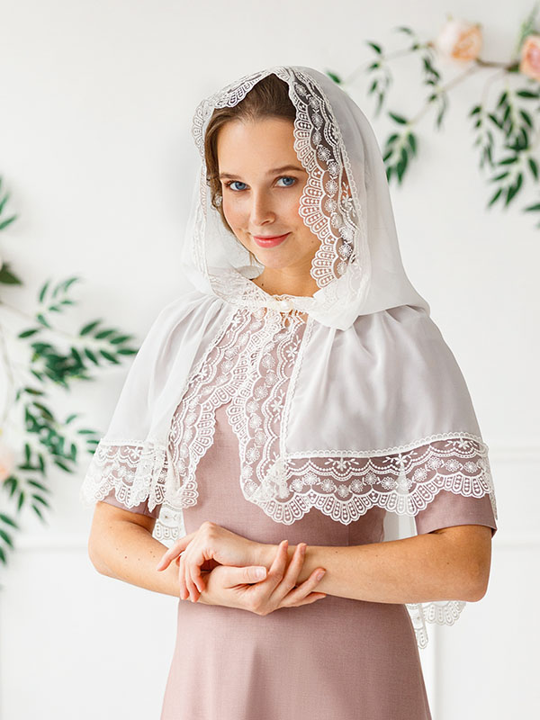 Шелковый капор "Тамара" фото 2