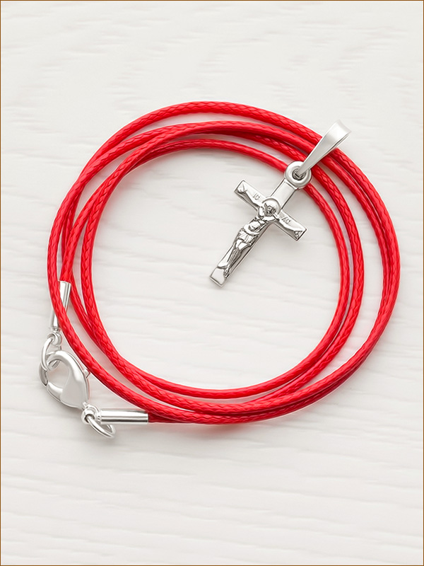 Серебряный крестик 11987АКВ фото 4