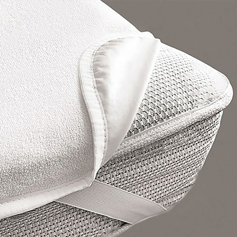 Неромокаемый наматрасник с резинками по углам фото 1