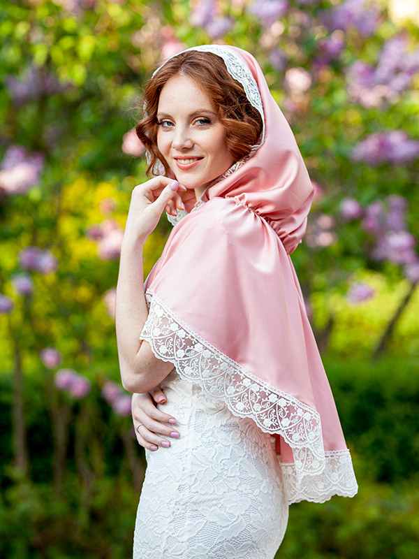 Женский платок с капюшоном "Ариадна" фото 2