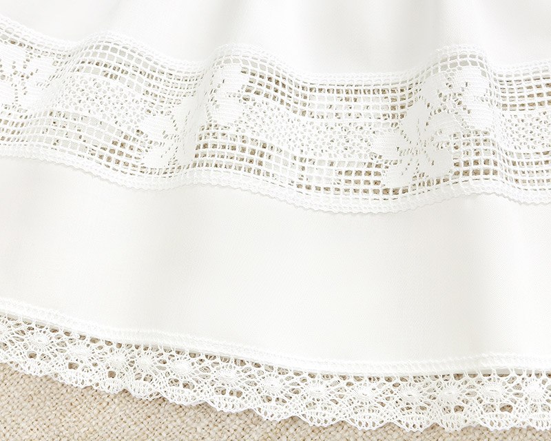 Белое крестильное платье для девочки Очарование