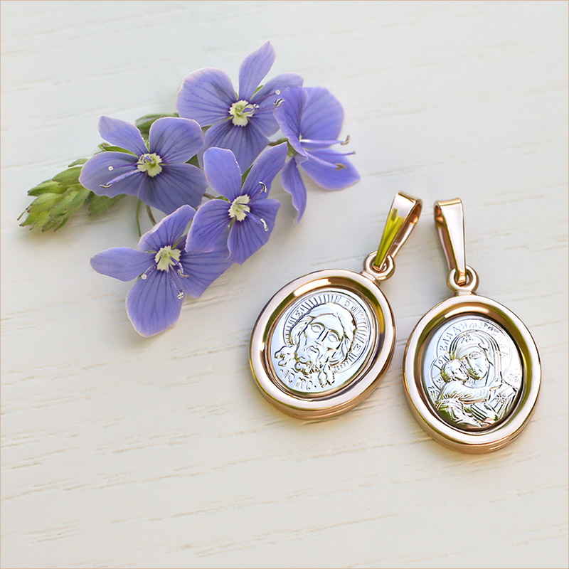 Образок Богородица Владимирская, 12574АКВ фото 2