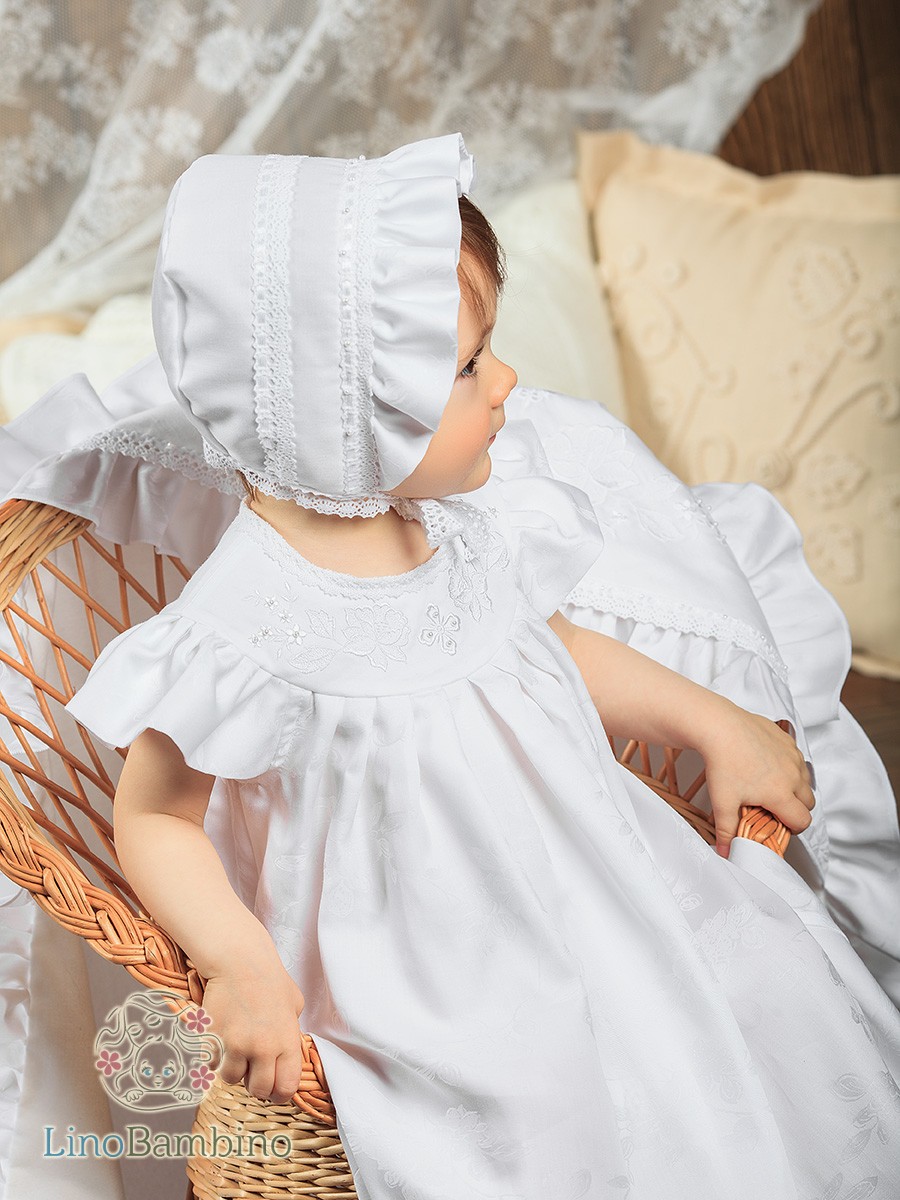 Платье "Дарья" для Крещения девочки фото 3