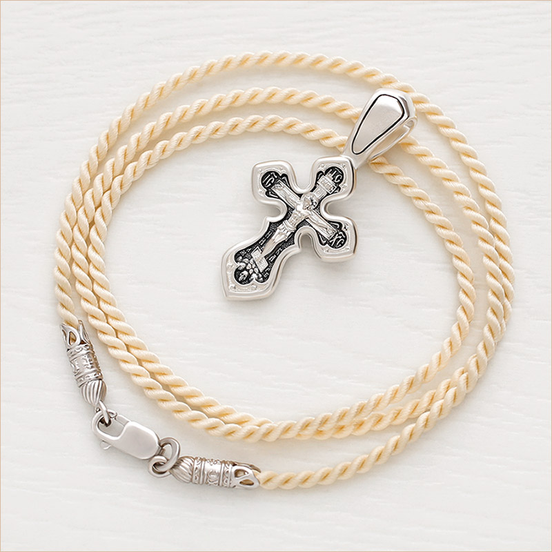 Серебряный крестик 8336ЕЛЗ фото 1