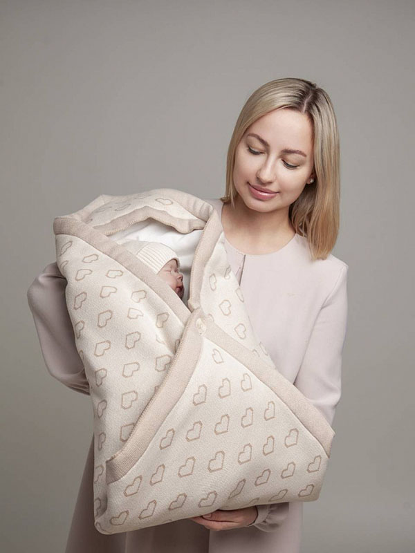 Конверт-плед "Сердечки" фото 2