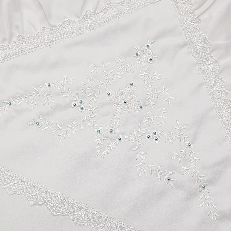 Крестильный комплект "Даниил" для мальчика с пеленкой фото 5