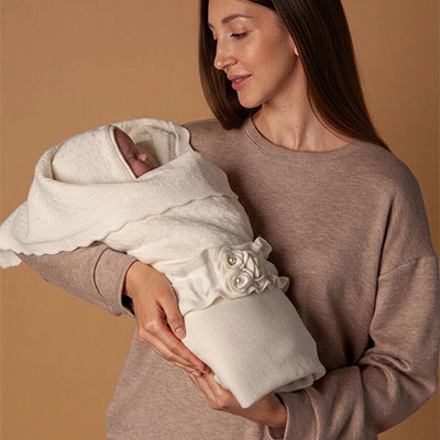 Плед с поясом "Долли"