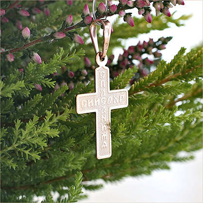 Золотой крестик 12653АКВ фото 2