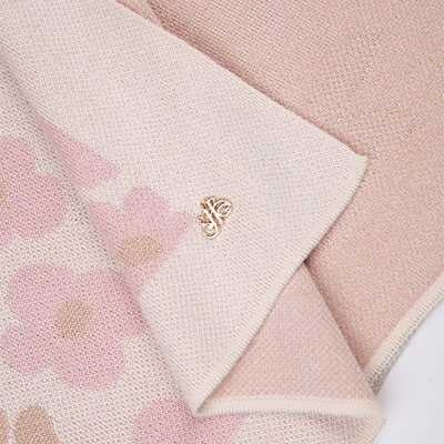 Плед "Цветы" - миниатюра фотографии товара в каталоге ЛиноБамбино