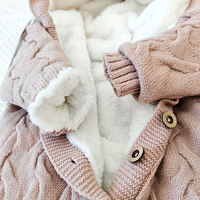 Утепленный комбинезон  "Остин" с капюшоном, пудра