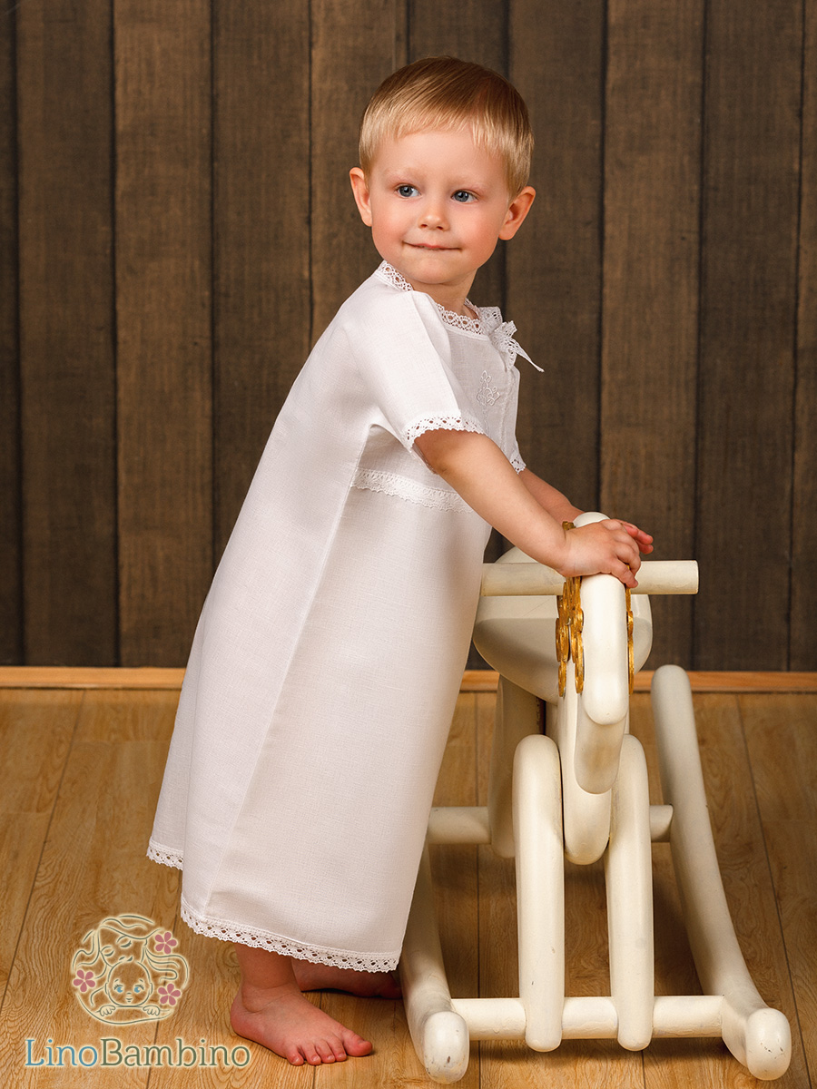 Крестильный набор для мальчика "Егор" с полотенцем фото 4