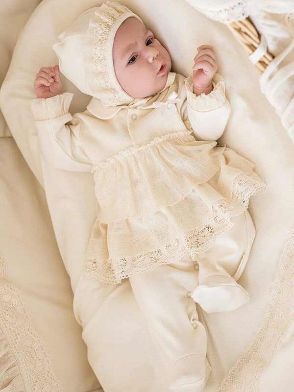 Комплект "Рюш" крем фото 7