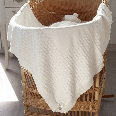 Плед "Очарование" экрю - миниатюра фотографии товара в каталоге ЛиноБамбино