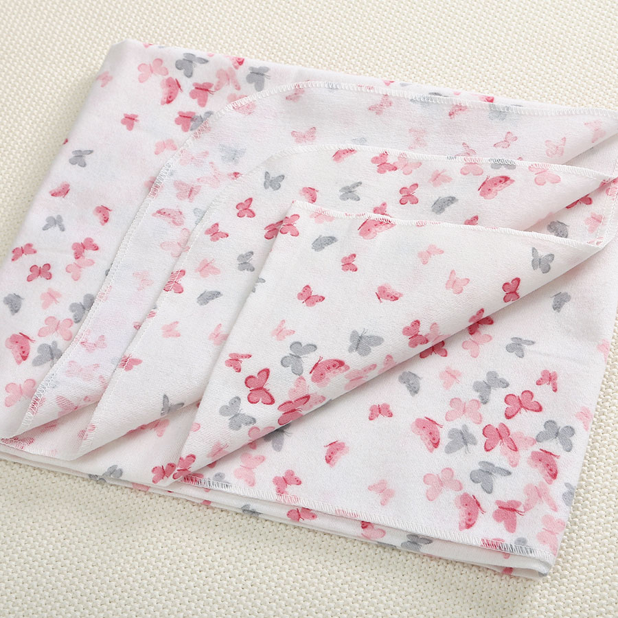 Пеленка фланель "Россыпь бабочек" фото 3