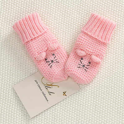 Вязаные носочки "Мышонок" розовые - миниатюра фотографии товара в каталоге ЛиноБамбино
