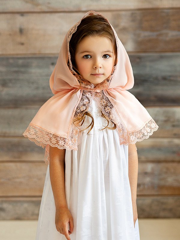 Накидка на детское платье