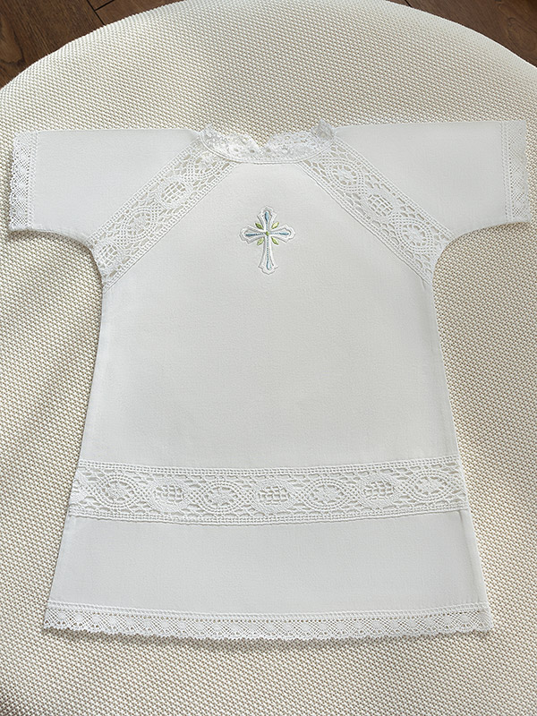 Крестильная рубашка "Алексей" для мальчика фото 3