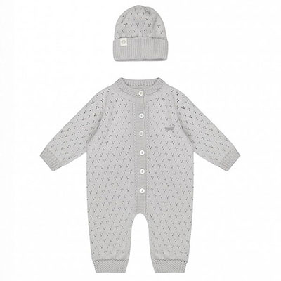 Комплект "Утренняя роса" серый