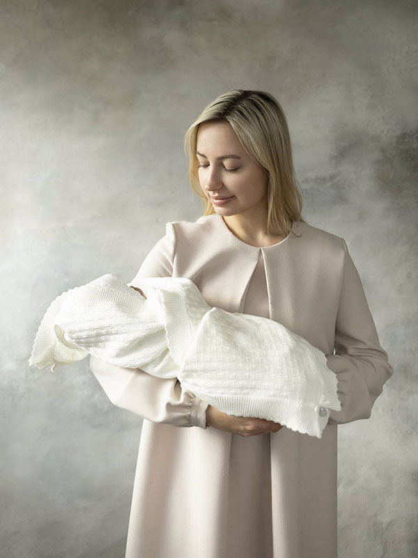 Плед "Очарование" экрю фото 2