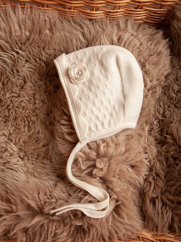 Шапочка "Долли" вязаная фото 3