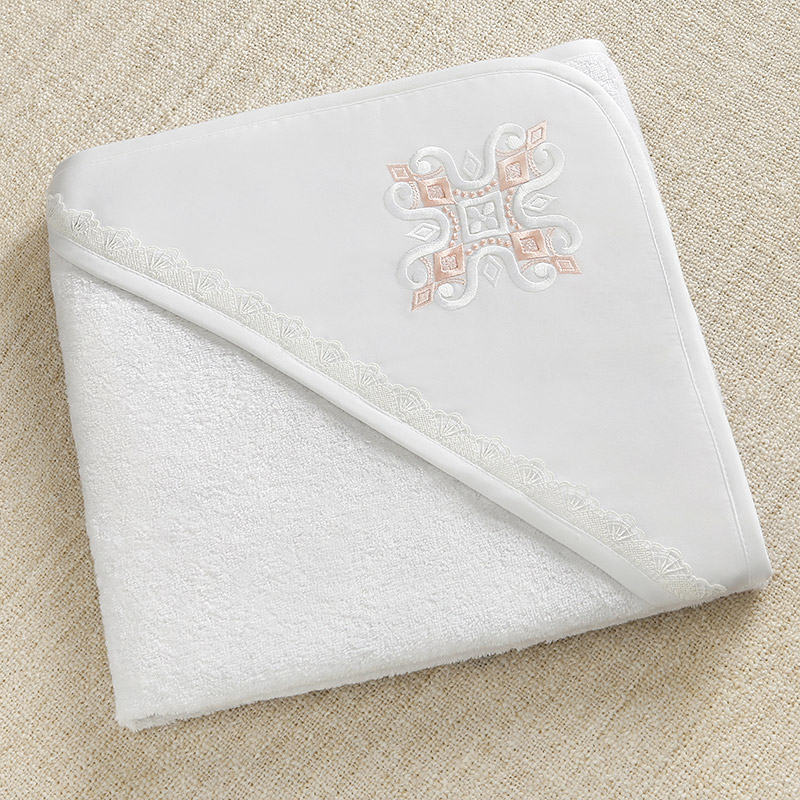 Махровый полотенце с уголком "Крестик с ромбиками" фото 3