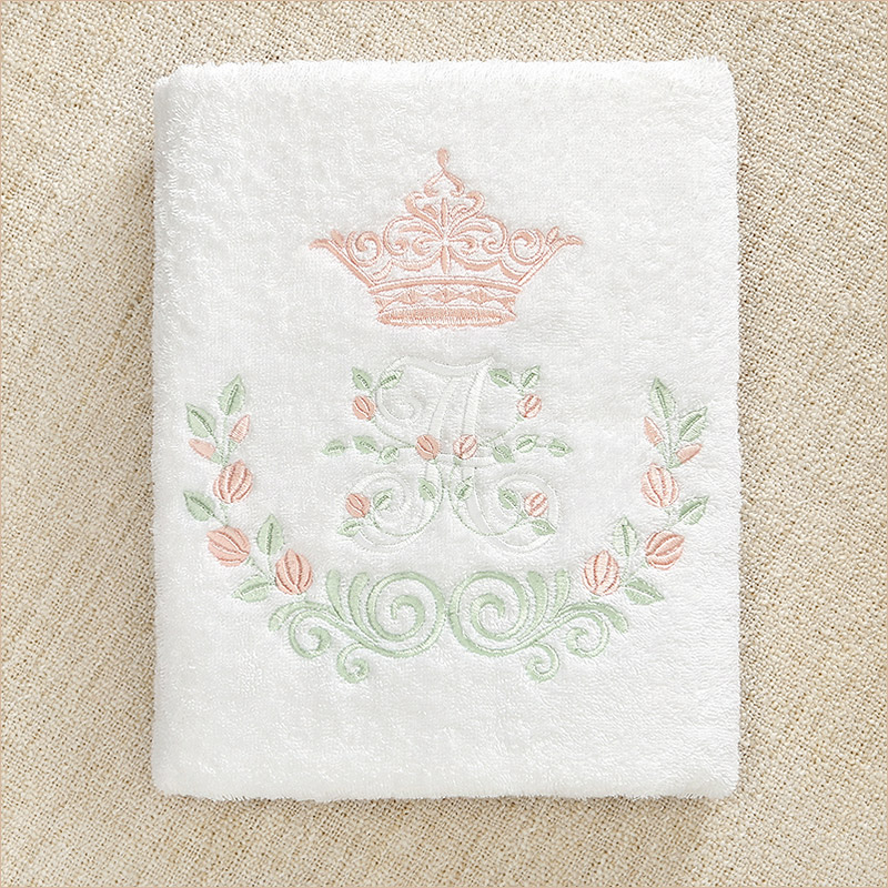 Халат для мамы бело-розовый с шалькой фото 6