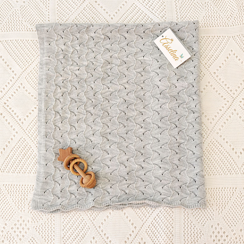 Плед "Нила",  серый фото 3