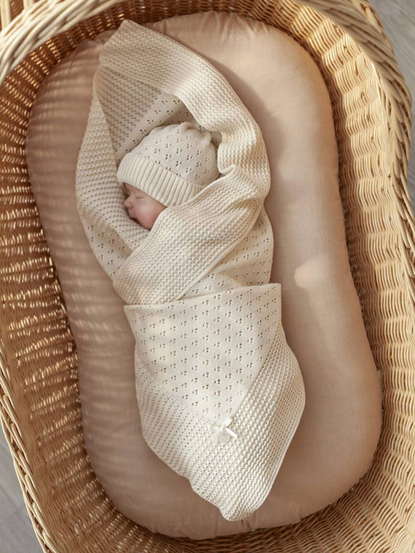 Плед "Утренняя роса" бежевый фото 5