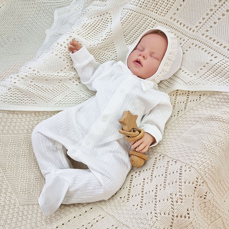 Трикотажный комбинезон Ландыш (без чепчика) фото 1