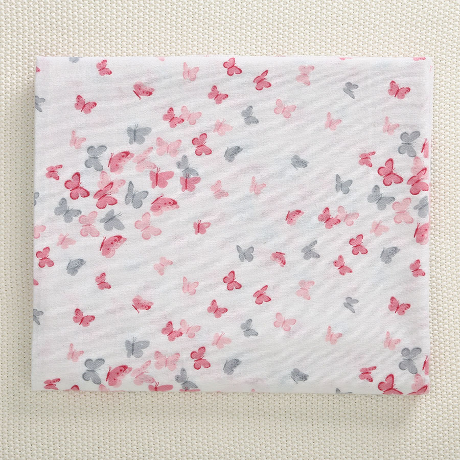 Пеленка фланель "Россыпь бабочек" фото 1