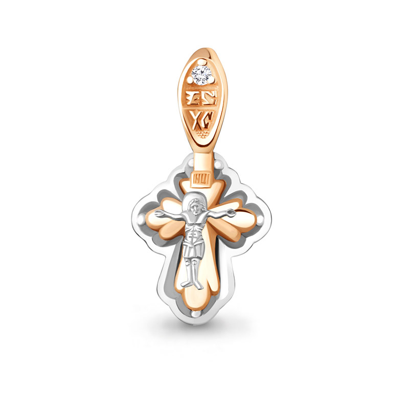 Золотой крестик 922759АКВ фото 1