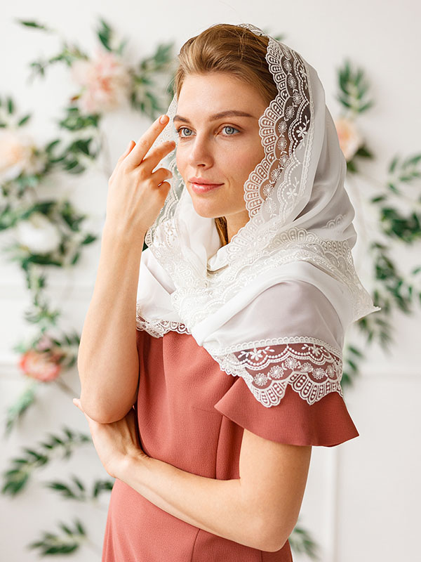 Шелковый снуд "Тамара" фото 2