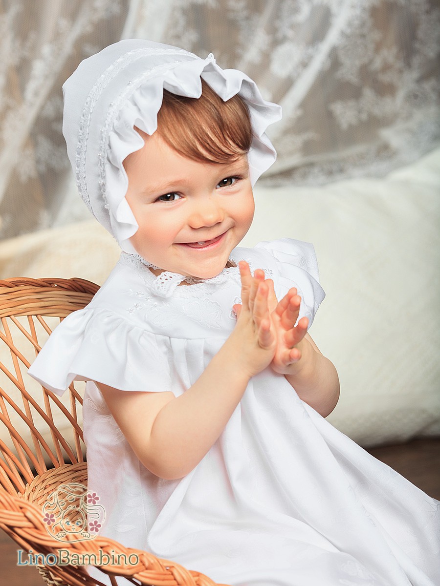 Платье "Дарья" для Крещения девочки фото 2