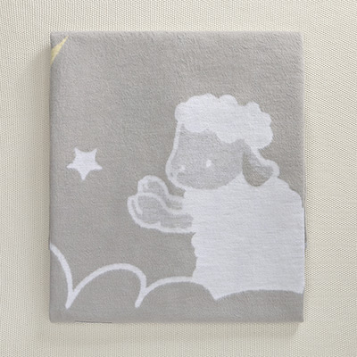 Детское байковое одеяло "Овечка на облаке" - миниатюра фотографии товара в каталоге ЛиноБамбино