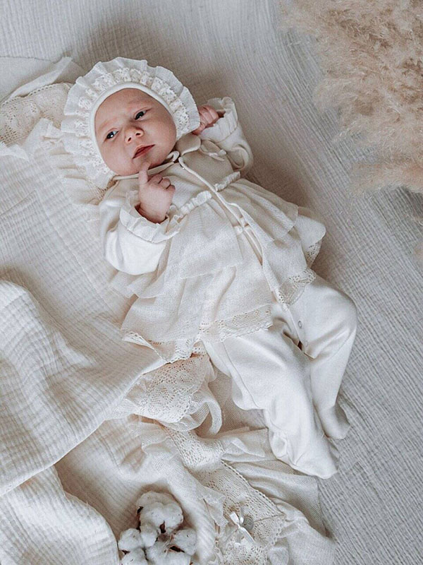 Комплект "Рюш" крем фото 6