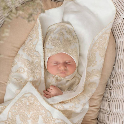 Фото товара "Конверт-плед "Рококо"" из магазина ЛиноБамбино