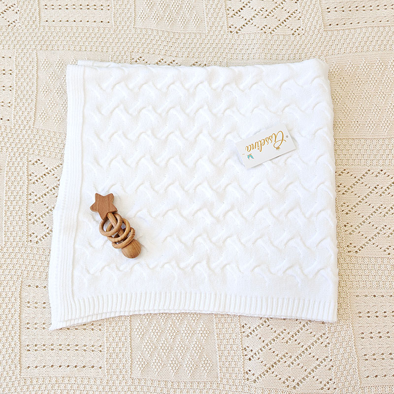 Плед "Остин",  белый фото 3