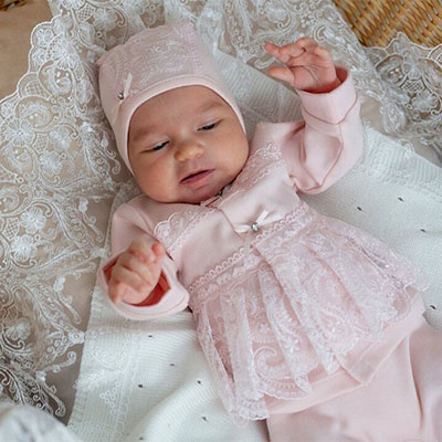 Фото товара "Комплект "Майя", розовый" из магазина ЛиноБамбино