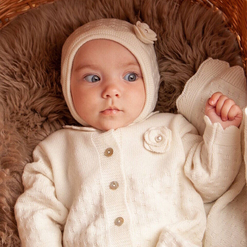 Шапочка "Долли" вязаная фото 1