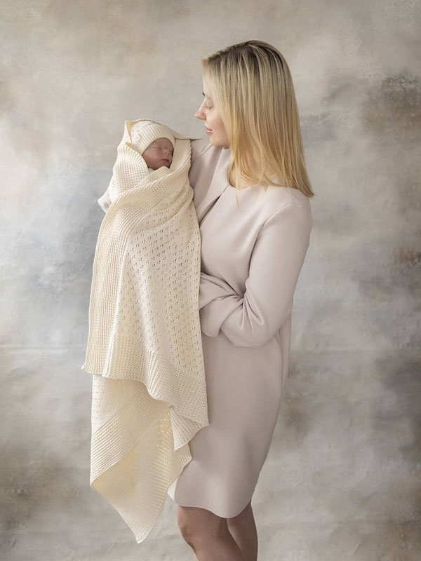 Плед "Утренняя роса" бежевый фото 7