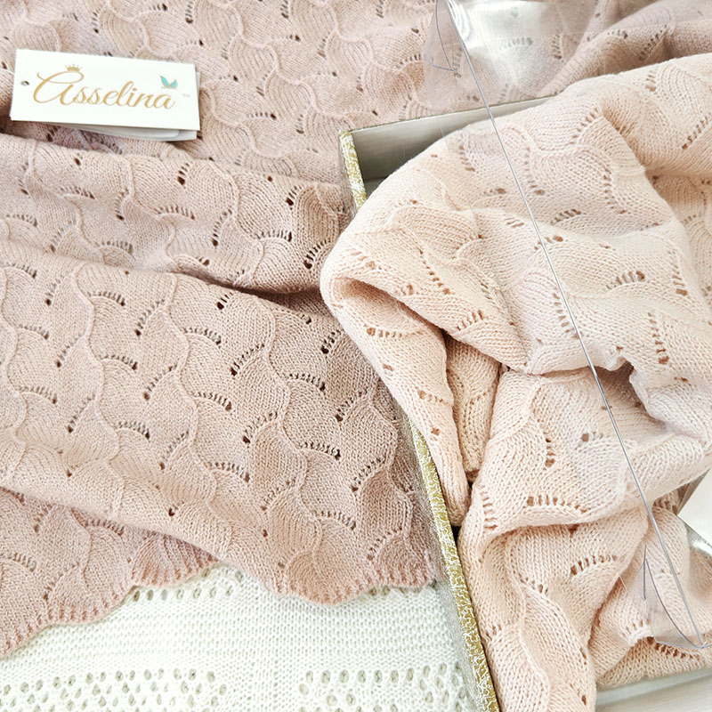 Плед "Нила",  пудра фото 4