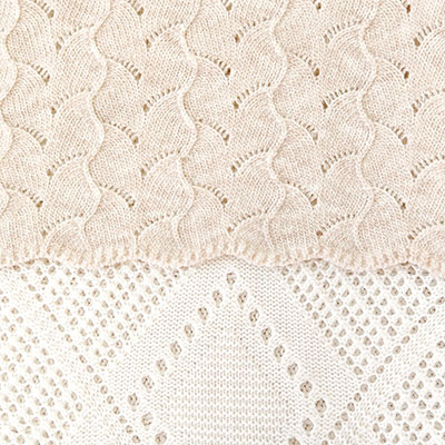 Фото товара "Плед "Нила",  крем-брюле" при наведении