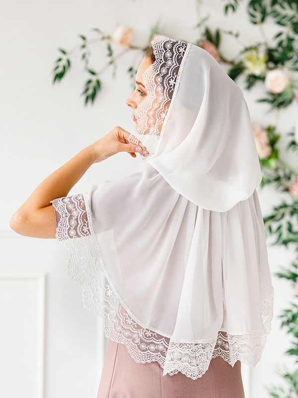 Шелковый капор "Тамара" фото 1