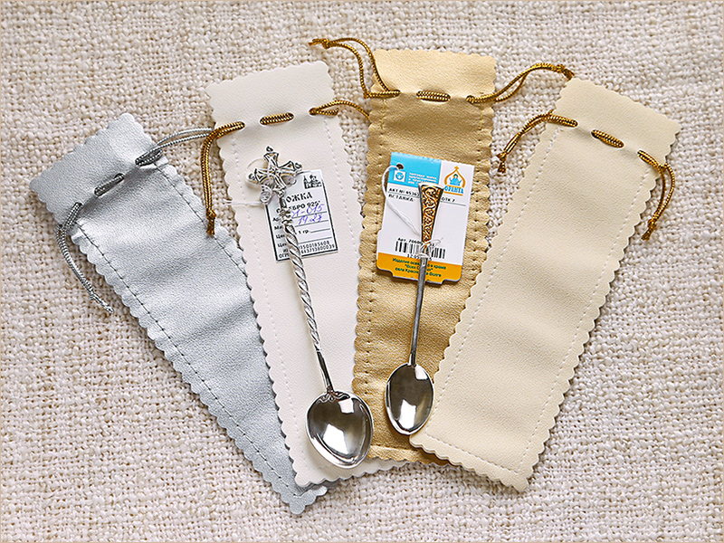 Фото товара "Подарочная упаковка для серебряных ложек" из магазина ЛиноБамбино