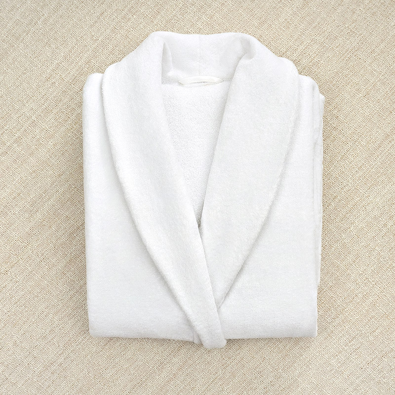 Махровый халат для папы белый фото 2