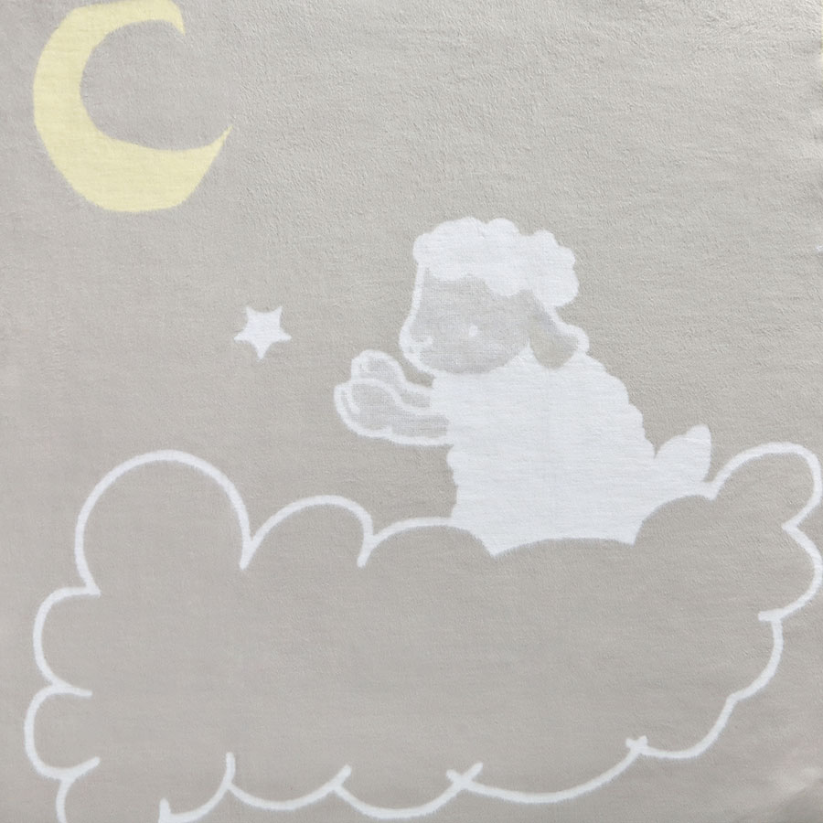 Детское байковое одеяло "Овечка на облаке" фото 3