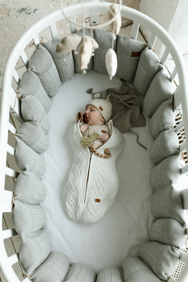 Бортик для детской кровати защитный Skogen белый в Тюмени